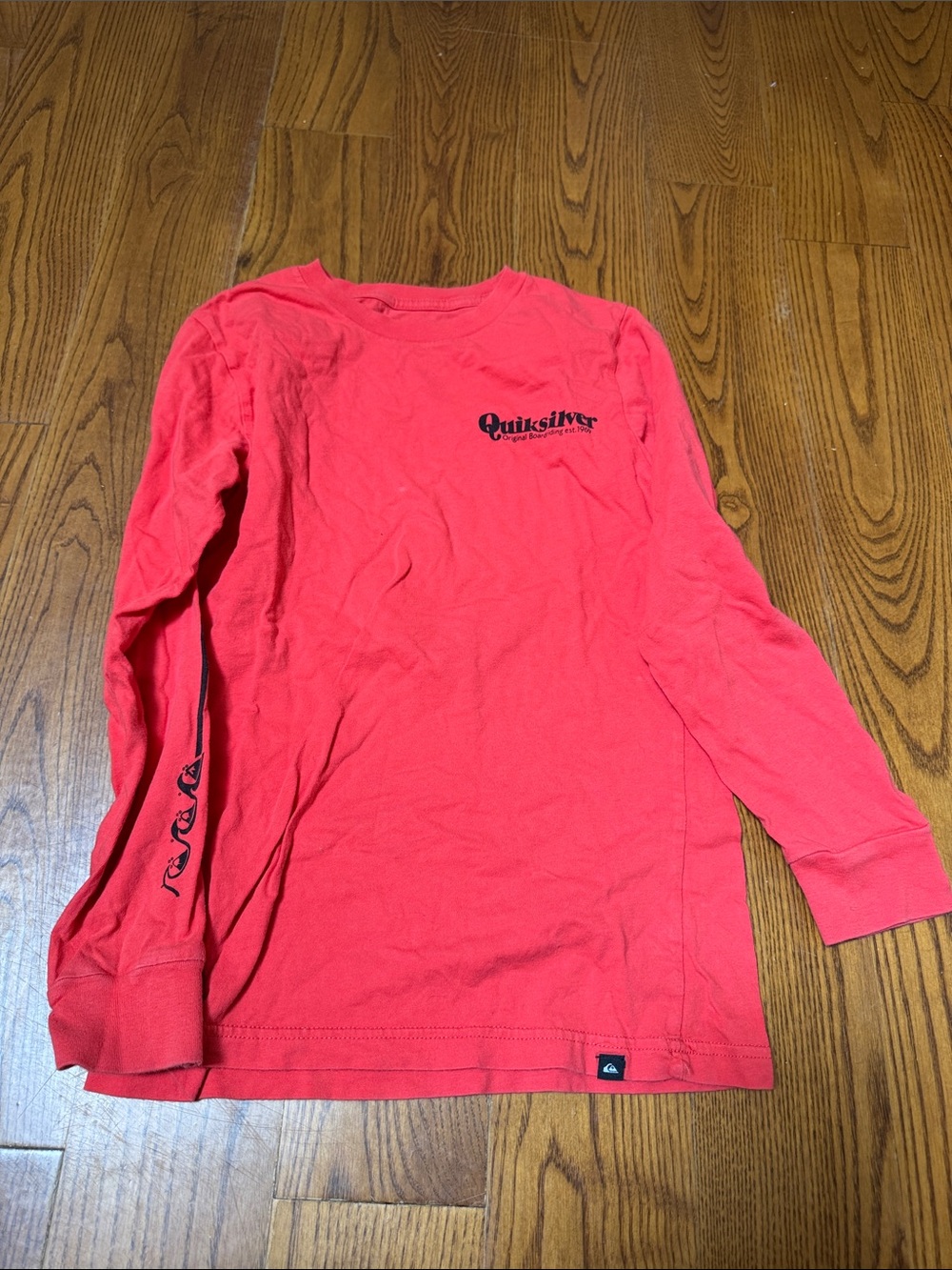 Quiksilver Kids Long Sleeve Tee - Coral
